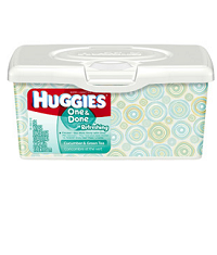 Toallitas refrescantes Huggies. x64